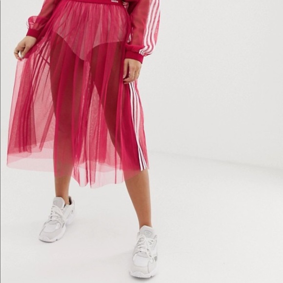 adidas | Skirts | Adidas Tulle Sheer 